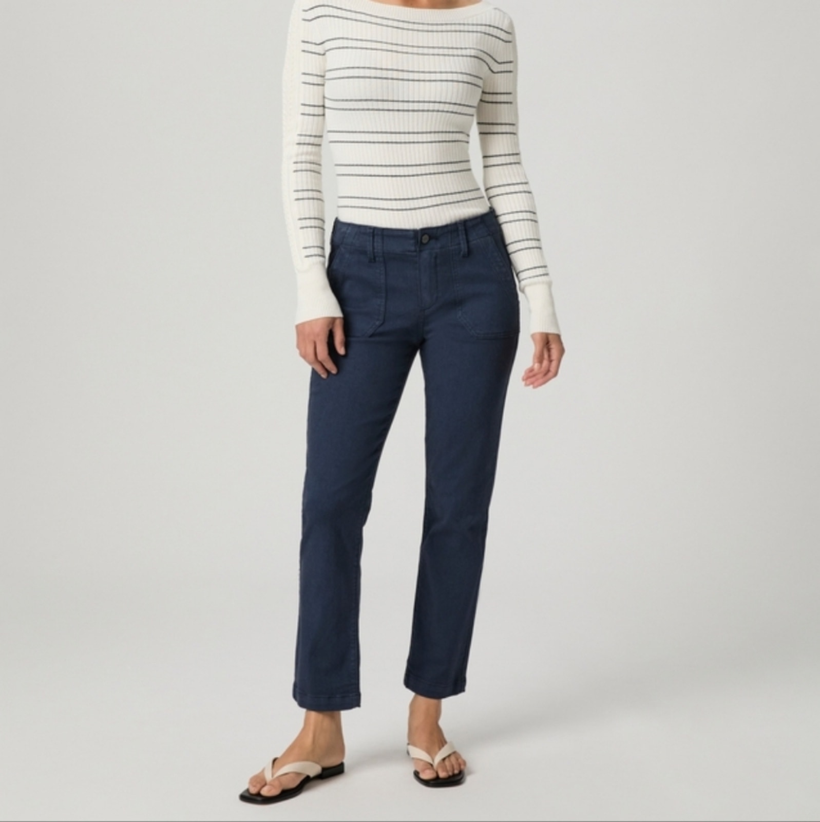 Mayslie Straight Ankle Pant Sz 29 Euc